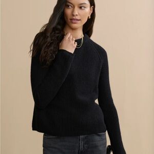 Jenni Kayne Cashmere Fisherman Sweater - Size M